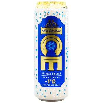 Пиво Volfas Engelman ICE 4,5%ал 0.568л з/б - купити, ціни на МегаМаркет - фото 1