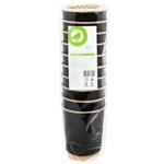 Auchan Black Paper Cup 250ml 10pcs