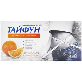 Taifun Orange Slimming Herbal Tea 30pcs 2g - buy, prices for Auchan - photo 2