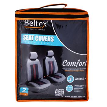 Beltex Comfort Black Universal Seat Covers 2pcs - buy, prices for Tavria V - photo 1