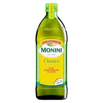 Олія оливкова Monini Extra Virgin Classico 1 л - купити, ціни на Grono - фото 1