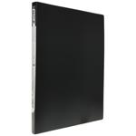 4Office Black Binder with Pocket A4