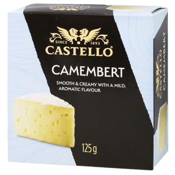 Castello Camembert Soft Cheese with White Mold 50% 125g - buy, prices for Ideal - photo 1