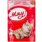 Miau! Rabbit in Delicate Sauce Wet Food for Adult Cats 85g