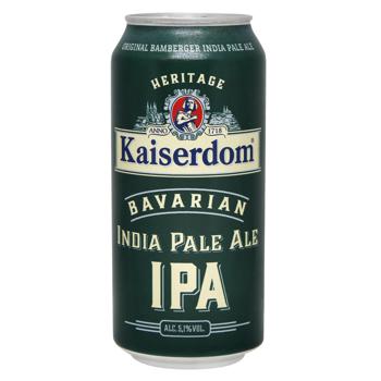 Пиво Kaiserdom IPA світле 4,9% 0,44л - купити, ціни на NOVUS - фото 1