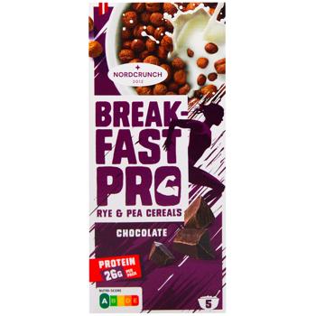 Пластівці Nordcrunch Breakfast Pro житньо-горохові з шоколадом 150г - купити, ціни на WINETIME - фото 2