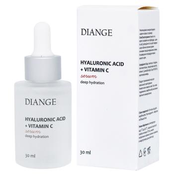 Сироватка д/обличчя Diange 30 мл Гіалуронова кисл та віт С - купить, цены на КОСМОС - фото 1