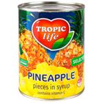 Tropic Life Pineapple Сhops In Syrup