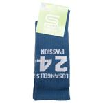 Шкарпетки Premier Socks підліткові високі Рубчик 24 р.23-25 джинс