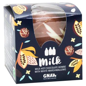 hot chocolate gnaw chocolate-milk marshmallow 43g United Kingdom - buy, prices for - photo 3