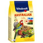 Корм Vitakraft Australian для средних австралийских попугаев 750г