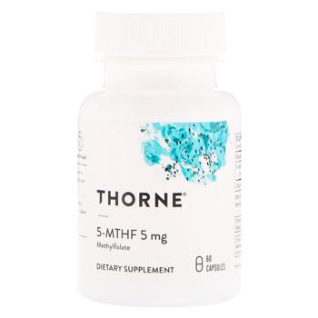 Thorne Research 5-MTHF Methylfolate 5mg 60 capsules - buy, prices for Biotus - photo 1