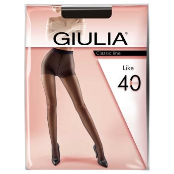 Колготы женские Giulia Like 40 Den р.5 nero черные