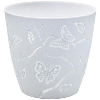 Flowerpot Alya plastik light blue plastic 1400ml Turkey - buy, prices for Auchan - photo 1