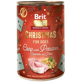 Brit Mono Protein Christmas набір вологого корму для собак 4 шт х 400 г - асорті - купить, цены на MasterZoo - фото 5