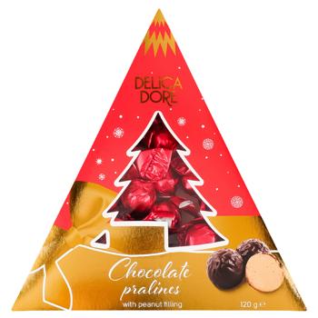 Baron Chocolate Pralines with Peanut Filling Candy 120g