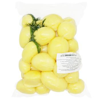 Картофель чищенный с чесноком и укропом 1кг - купить, цены на КОСМОС - фото 2
