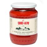 Vegetables tomato "vk union" llc uncleaned 660g