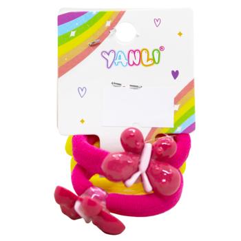 Гумки для волосся 4шт 3727-37 - купити, ціни на КОСМОС - фото 2