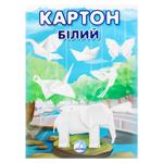 Картон білий 200г/м3 7 аркушів