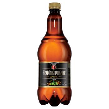 Persha Pryvatna Brovarnya Unfiltered Draft Dark Beer 4.3% 0.9l