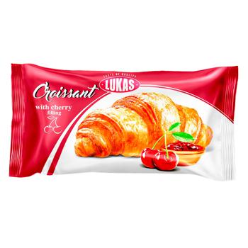 Круассан Lukas с вишневой начинкой 45г*24шт