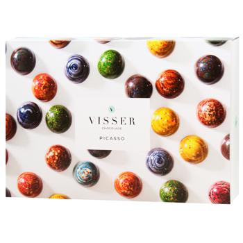 Конфеты Visser шоколадные ассорти 298г