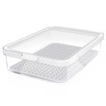 Rotho Cauma Refrigerator Organizer with Lid 2.6l