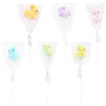 Glitter Rabbit on Stick Easter Decoration 18cm in assortment
