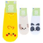 Premier Socks Children's No-Show Animals Socks s.22-24  in Assortment