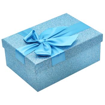 Glitter Gift Box with Bow 19*13*7.5cm - buy, prices for ULTRAMARKET - photo 4