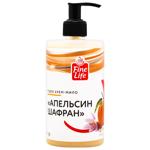 Крем-мыло жидкое Fine Life апельсин шафран 500г