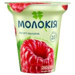 Molokia Raspberry Yogurt 2% 240g