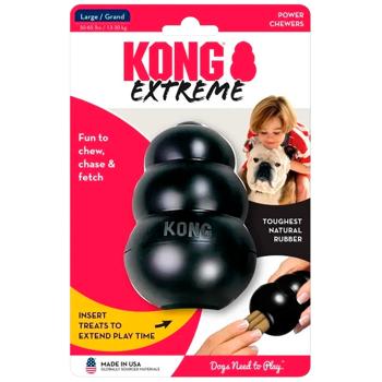 Іграшка Kong Extreme груша-годівниця для собак великих порід XL 13см - купити, ціни на MasterZoo - фото 1