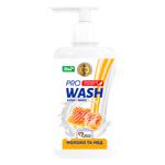 Крем-мыло жидкое Pro Wash Молоко и мед 470г