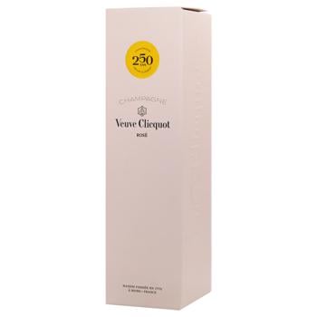 Шампанське Veuve Clicquot Rose рожеве брют 12,5% 0,75л - купити, ціни на Cупермаркет "Харків" - фото 4