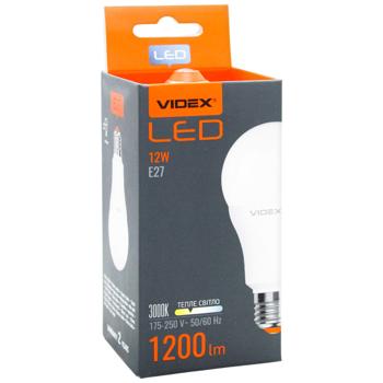 Лампа светодиодная Videx A60е 12W E27 K3000 - купить, цены на КОСМОС - фото 2