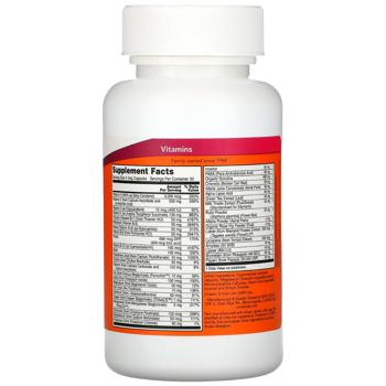 Мультивітаміни, Special Two, Now Foods, 120 вегетаріанських капсул - купити, ціни на Біотус - фото 2
