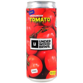 Пиво Underwood Ukrainian Tomato Gose світле нефільтроване 4,1% 0,33л - купити, ціни на - фото 2