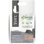 Наполнитель гигиенический Essence для кошек из тофу с углем 6л