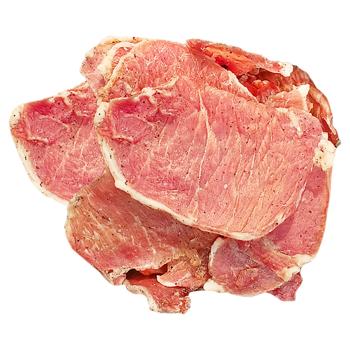 Слайси зі свинини Хамон солоно-сушені Теплі Моря, кг  - купить, цены на Чудо Маркет - фото 1