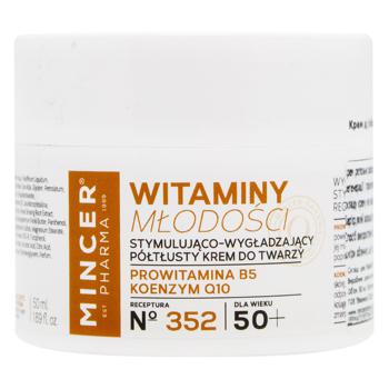 Mincer Pharma Witamin Youth Stimulating-Smoothing Day Face Cream 50+ 50ml