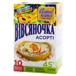 Vivsyanochka Assorted 5 Flavors Oatmeal Porridge 45g x 10pcs