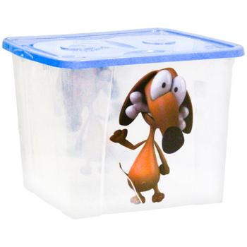 Mazzei Dog Transparent Box on Wheels 64l - buy, prices for - photo 2