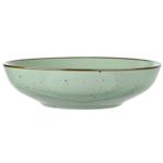 Ardesto Bagheria Pastel Green Soup Ceramic Plate 20cm
