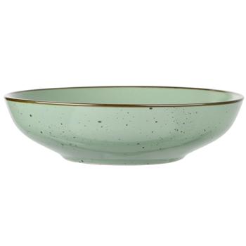 Тарілка Ardesto Bagheria Pastel Green супова керамічна 20см