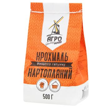 Nash Agro Mlyn Potato Starch 500g - buy, prices for NOVUS - photo 1