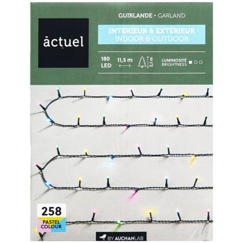 Actuel 180LED Pastel Colour Garland 9 Programmes 11.5m - buy, prices for - photo 2