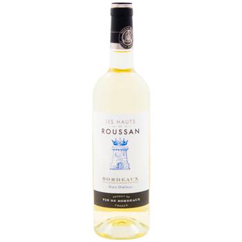 Les Hauts de Roussan White Semisweet Wine 11% 0.75l - buy, prices for WINETIME - photo 1