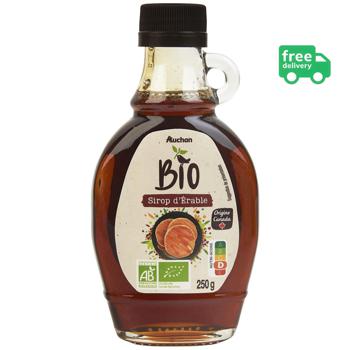 Auchan Bio Maple Syrup 250g - buy, prices for Auchan - photo 1